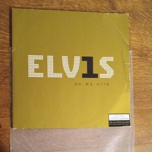 Elvis 30 #1 Hits Vinyl Record - Gold